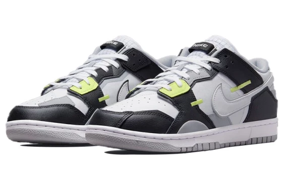 Для треккинга Nike Dunk Low Scrap Wolf Grey Light Lemon Twist DC9723-001