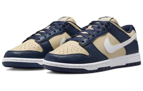 Для треккинга Nike Dunk Low Next Nature Midnight Navy Gold Women's DD1873-401