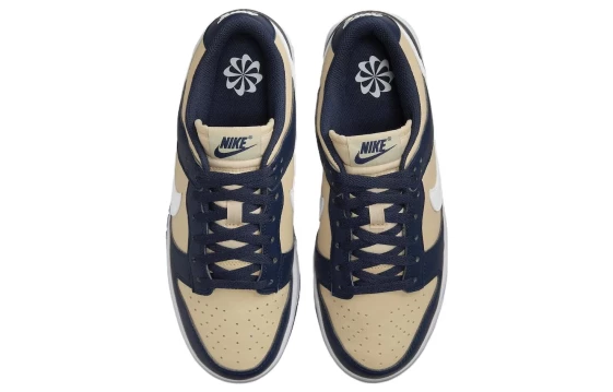 Для треккинга Nike Dunk Low Next Nature Midnight Navy Gold Women's DD1873-401