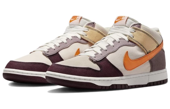 Для треккинга Nike Dunk Mid Coconut Milk Plum Orange DV0830-101