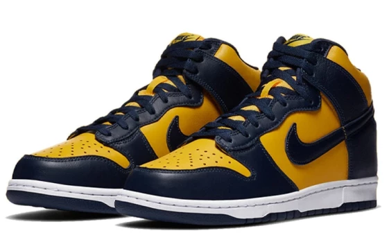 Для треккинга Nike Dunk High Michigan 2020 CZ8149-700