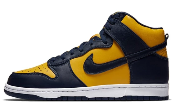 Для треккинга Nike Dunk High Michigan 2020 CZ8149-700