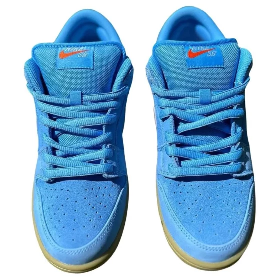 Для треккинга Nike Dunk SB Dunk Low Pro ISO 'University Blue' Anti-Slip Wear-Resistant Low-Top Skateboard Shoes Men's Blue FJ1674-401