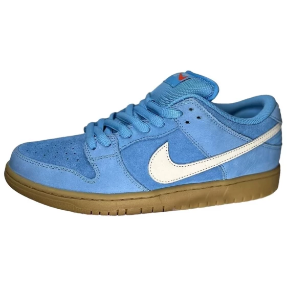 Для треккинга Nike Dunk SB Dunk Low Pro ISO 'University Blue' Anti-Slip Wear-Resistant Low-Top Skateboard Shoes Men's Blue FJ1674-401