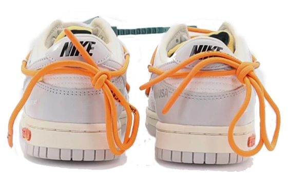 Для треккинга Nike Dunk Low Off White Lot 44 Of 50 DM1602-104