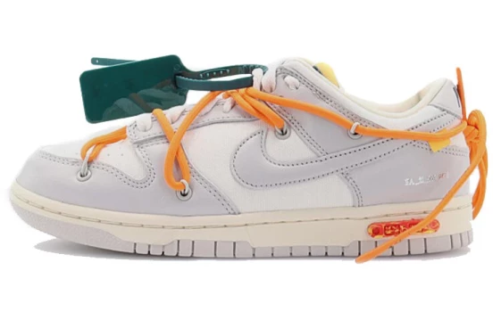 Для треккинга Nike Dunk Low Off White Lot 44 Of 50 DM1602-104