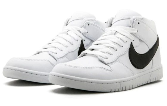 Для треккинга Nike Dunk Lux Chukka Riccardo Tisci White Black 910088-101