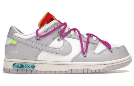 Для треккинга Nike Dunk Low Off White Lot 45 DM1602-101