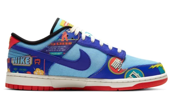 Для треккинга Nike Dunk Low Chinese New Year Firecracker 2021 DD8477-446