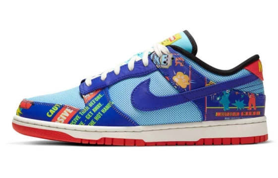 Для треккинга Nike Dunk Low Chinese New Year Firecracker 2021 DD8477-446