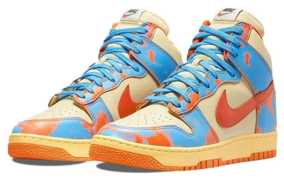 Для треккинга Nike Dunk High 1985 Sp Orange Acid Wash DD9404-800