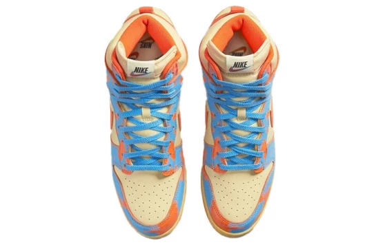 Для треккинга Nike Dunk High 1985 Sp Orange Acid Wash DD9404-800