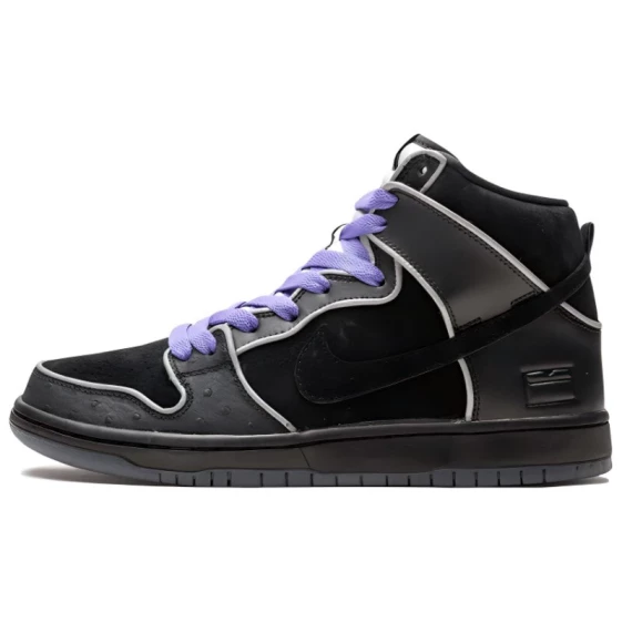 Для треккинга Nike Sb Dunk High Black Purple Box 833456-002