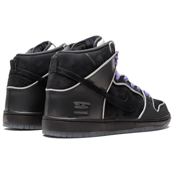 Для треккинга Nike Sb Dunk High Black Purple Box 833456-002