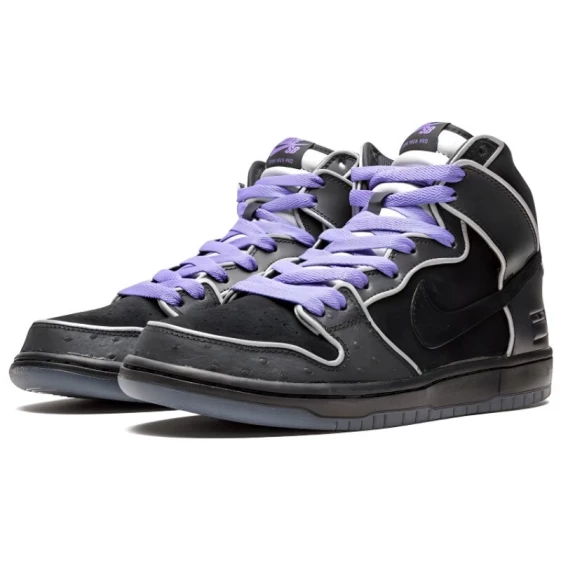 Для треккинга Nike Sb Dunk High Black Purple Box 833456-002