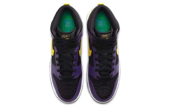 Для треккинга Nike Dunk High Emb Lakers DH0642-001