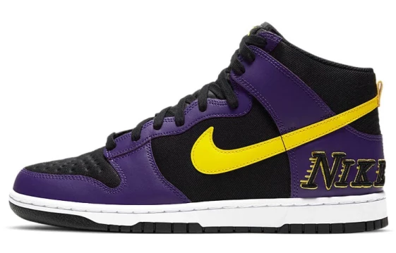 Для треккинга Nike Dunk High Emb Lakers DH0642-001