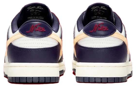 Для треккинга Nike Dunk Low Retro From Nike To You Midnight Navy FV8106-181