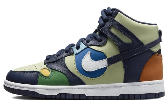 Для треккинга Nike Dunk High See Through Pistachio Midnight Navy Women's DQ7575-300