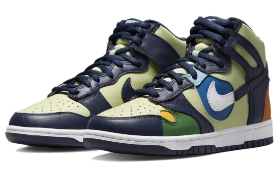 Для треккинга Nike Dunk High See Through Pistachio Midnight Navy Women's DQ7575-300