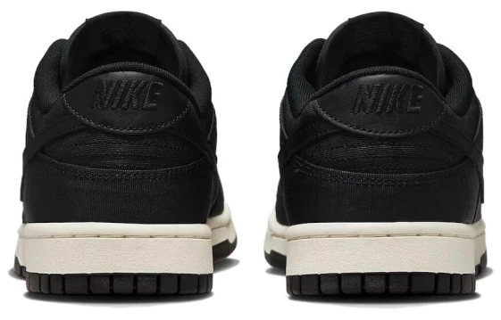 Для треккинга Nike Dunk Low Black Canvas DV7211-001