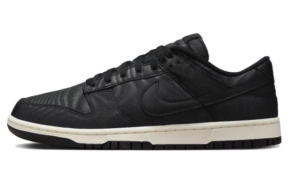 Для треккинга Nike Dunk Low Black Canvas DV7211-001