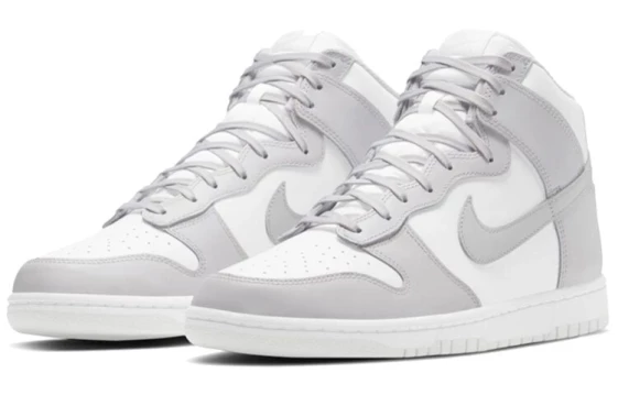 Для треккинга Nike Dunk High Retro White Vast Grey DD1399-100