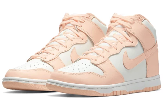 Для треккинга Nike Dunk High Sail Crimson Tint Women's DD1869-104