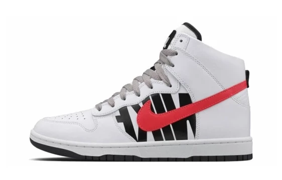 Для треккинга Nike Dunk Lux High Undefeated White Infrared 826668-160