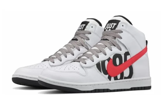 Для треккинга Nike Dunk Lux High Undefeated White Infrared 826668-160