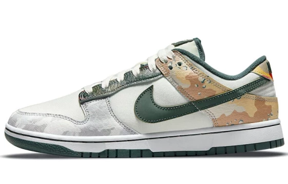 Для треккинга Nike Dunk Low Se Sail Multi Camo DH0957-100