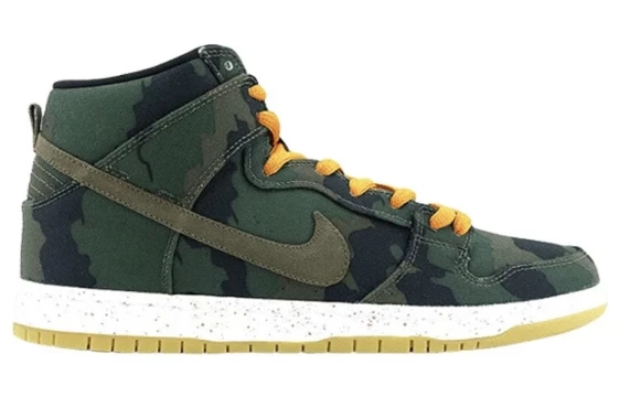 Для треккинга Nike Sb Dunk High FiveOneO Camo 646552-037