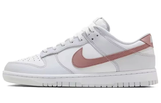 Для треккинга Nike Dunk Coverage Anti-Slip And Wear-Resistant Low-Top Skateboard Shoes Unisex White Red DD1391-100(女款白红二)