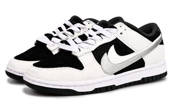 Для треккинга Nike Dunk Anti Slip Wear Resistant Breathable Balance Low Top Skateboard Shoes Unisex Black White DD1391-100（T773-无畏）