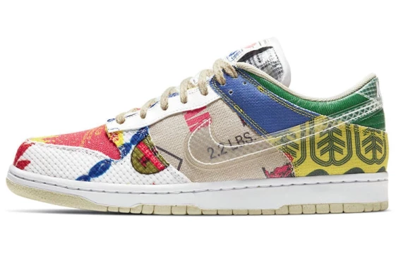 Для треккинга Nike Dunk Low Sp City Market DA6125-900