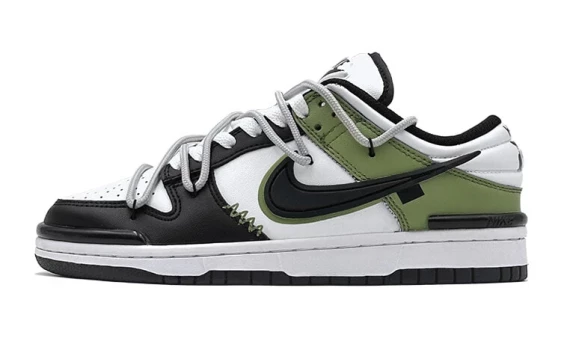 Для треккинга Nike Dunk High Airbrush Swoosh White Wolf Grey FD6922-100