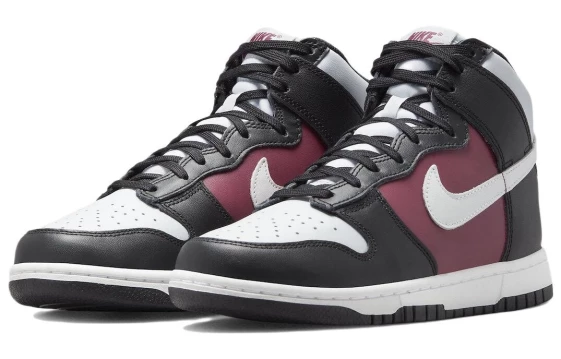 Для треккинга Nike Dunk High Black Rosewood Pure Platinum Women's DD1869-005