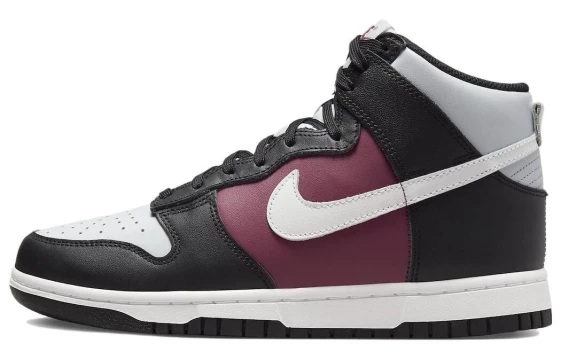 Для треккинга Nike Dunk High Black Rosewood Pure Platinum Women's DD1869-005