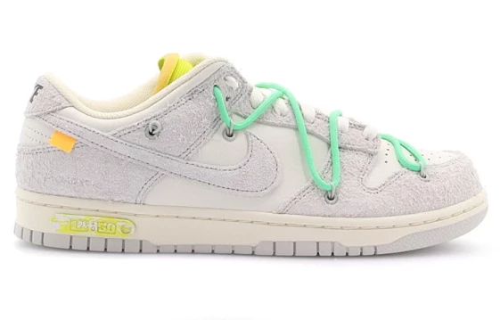 Для треккинга Nike Dunk Low Off White Lot 14 DJ0950-106