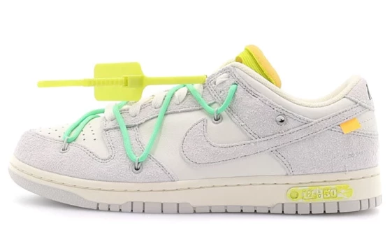 Для треккинга Nike Dunk Low Off White Lot 14 DJ0950-106