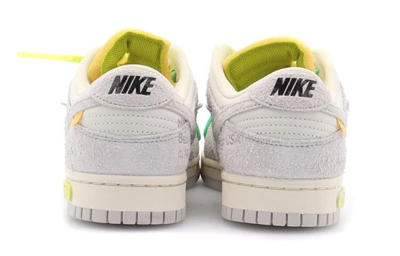 Для треккинга Nike Dunk Low Off White Lot 14 DJ0950-106