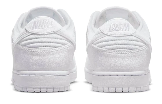 Для треккинга Nike Dunk Low Dover Street Market Triple White Velvet DH2686-100