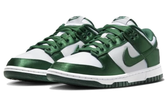 Для треккинга Nike Dunk Low Michigan State Satin Women's DX5931-100