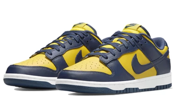 Для треккинга Nike Dunk Low Michigan 2021 DD1391-700