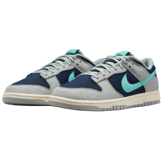 Для треккинга Nike Dunk Anti-Slip Wear-Resistant Low-Top Skateboard Shoes Unisex Gray Blue FB8895-001