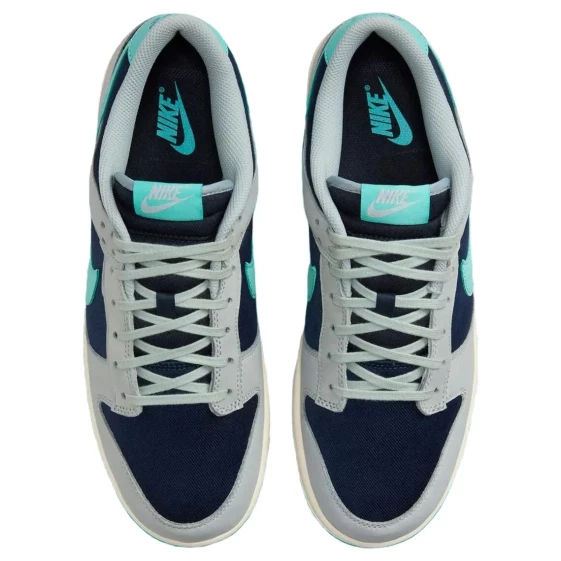 Для треккинга Nike Dunk Anti-Slip Wear-Resistant Low-Top Skateboard Shoes Unisex Gray Blue FB8895-001