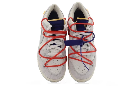 Для треккинга Nike Dunk Low Off White Lot 13 DJ0950-110