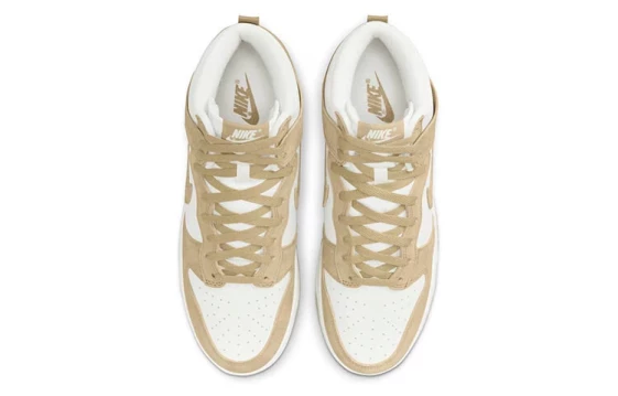 Для треккинга Nike Dunk High Tan Suede White DQ7679-001