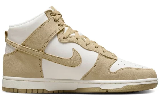 Для треккинга Nike Dunk High Tan Suede White DQ7679-001