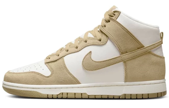 Для треккинга Nike Dunk High Tan Suede White DQ7679-001